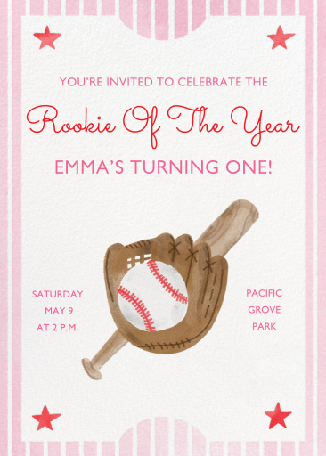 Rookie - Birthday Invitation by Paperless Post