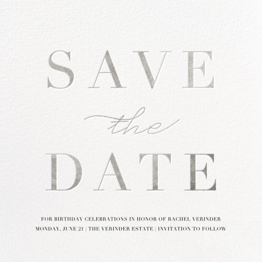 Remnant (Save The Date) - Save the Date by Paperless Post