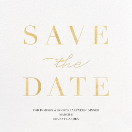 Remnant (Save The Date) - Event Save the Date by Paperless Post