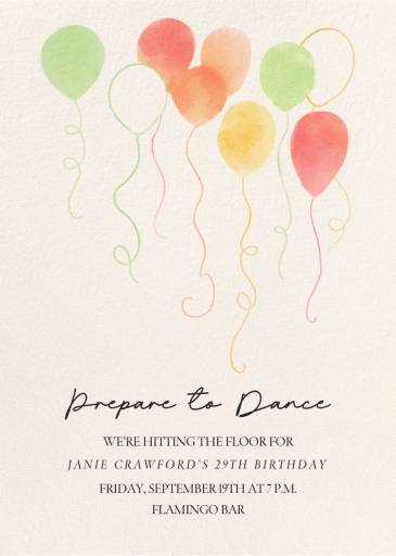 Helium - Invitation by Paperless Post