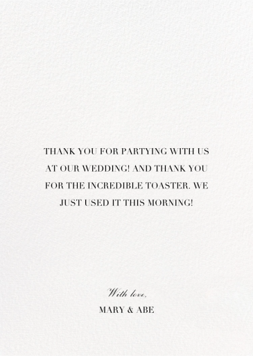 3/4 Portrait (Photo) - Stationery by Paperless Post - Back