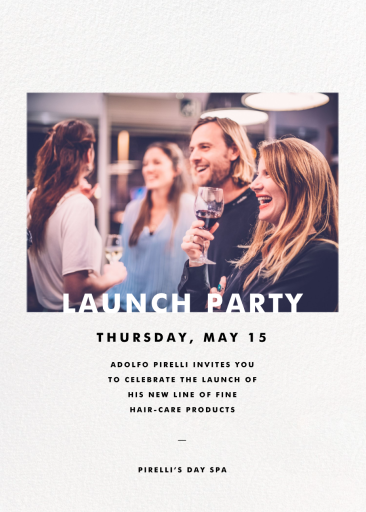 Tall Horizontal (Photo) by Paperless Post