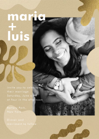 Fauves D'Or - Wedding Invitation by Paperless Post