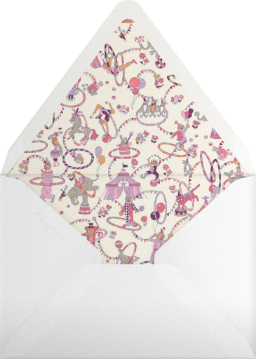 Circus Border - Liberty Envelope