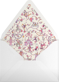 Circus Border - Liberty Envelope