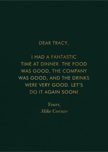 Evergreen Wildflowers - Mother's Day Card by Rifle Paper Co. - Back