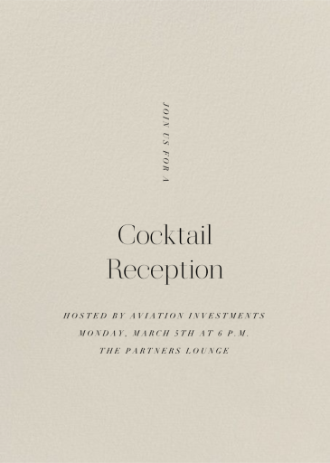 Santa Fe - Business Event Invitation by Paperless Post