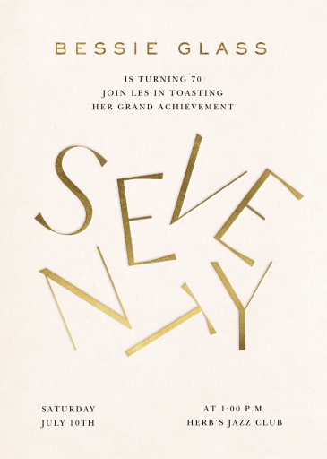 Free Falling - Birthday Invitation by Paperless Post