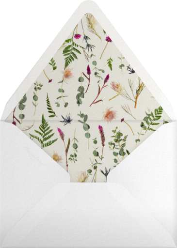 Fleurs Sauvages - Paperless Post Envelope
