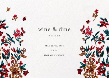 Embossed Floral by Oscar de la Renta