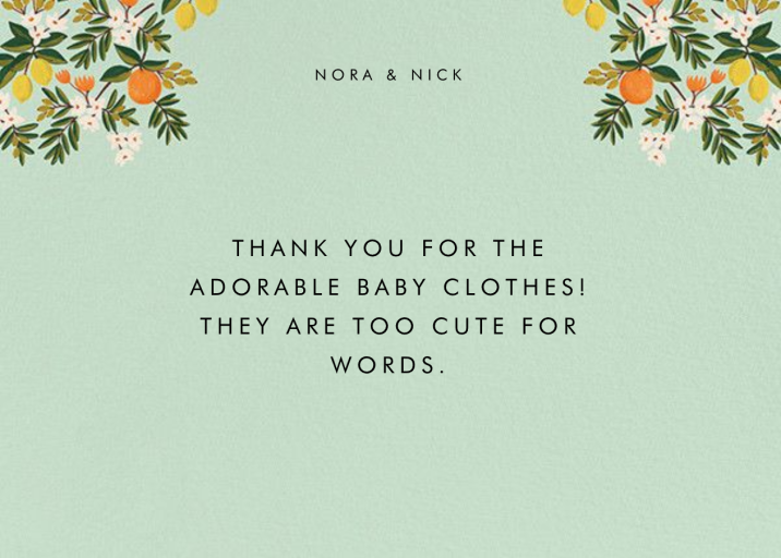 Citrus Orchard Suite (Stationery) by Rifle Paper Co.