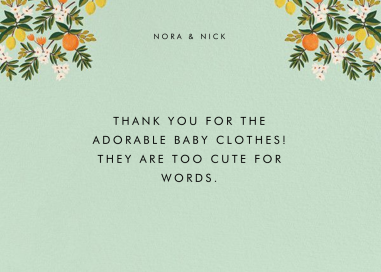 Citrus Orchard Suite (Stationery) by Rifle Paper Co.