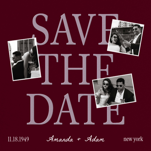 For the Scrapbook - Save the Date by Paperless Post