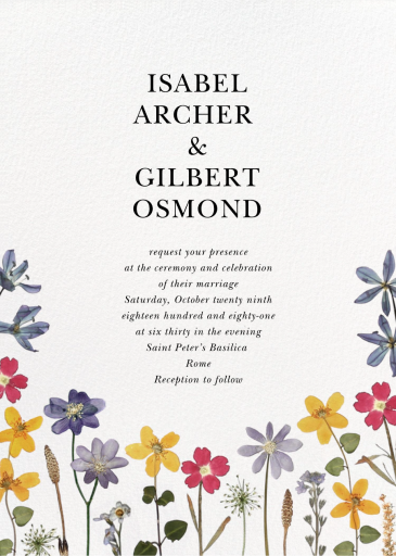 Villandry (Invitation) - Wedding Invitation by Paperless Post