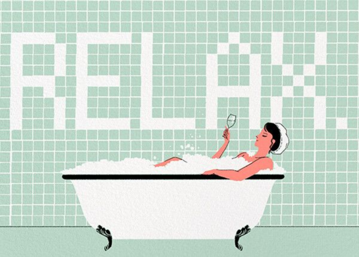 Relax - Mother's Day Card by Paperless Post