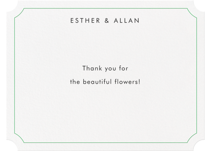 Erte (Thank You) - Stationery by Crane & Co.