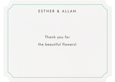 Erte (Thank You) by Crane & Co.