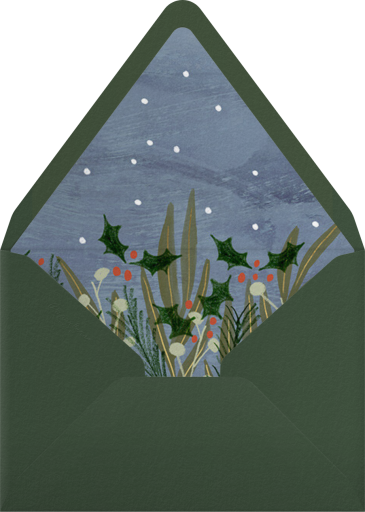 Lush Winter - Paperless Post Envelope