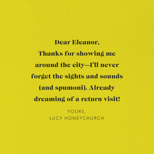 Flower Cones (Square) (Dylan Mierzwinski) - Thank You Card by Red Cap Cards - Back