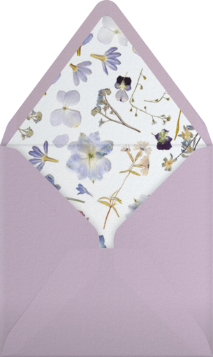 Hyacinths - Paperless Post Envelope