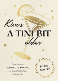 5 O’Clock Martini by Paperless Post