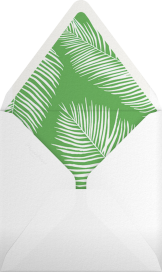 Palmier III (Invitation) - Paperless Post Envelope