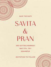 Ghera I (Save the Date) by Paperless Post