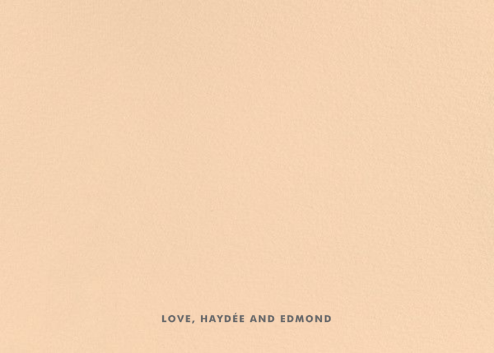 Quai Stationery by Paperless Post - Back