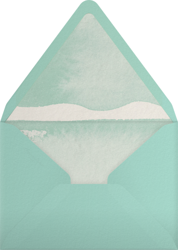 Paint the Sky - Paperless Post Envelope