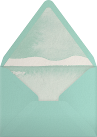 Paint the Sky - Paperless Post Envelope