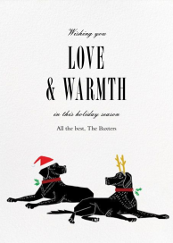 Christmas Labrador - Christmas Card by Paperless Post
