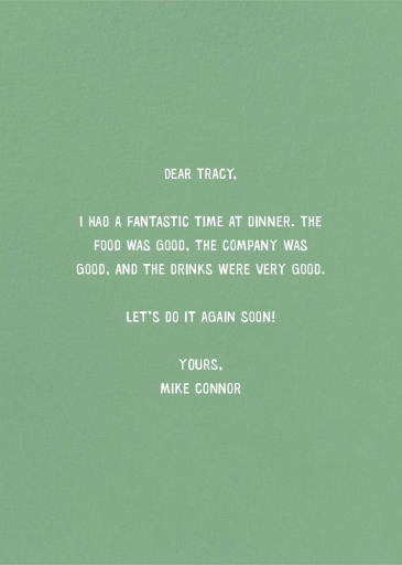 Beeyond Grateful (Becca Stadtlander) - Thank You Card by Red Cap Cards - Back