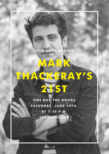 Portrait Outline - Birthday Invitation by Paperless Post