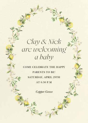 Citrus and Petals by  Monique Lhuillier