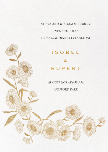 Chloris - Wedding Weekend Invitation by Paperless Post