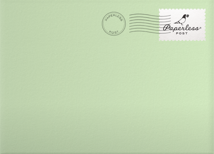 Holiday Homes (Double-Sided) - Liberty Envelope