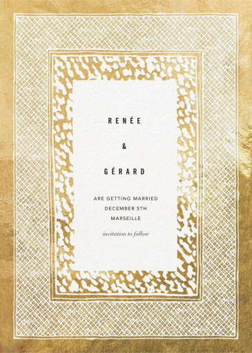 Del Rey - Invitation by Kelly Wearstler