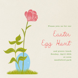 Hidden Egg by Paperless Post