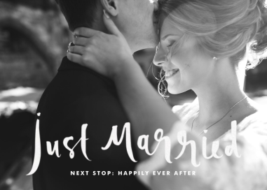 Just Married - Thank You Card by kate spade new york