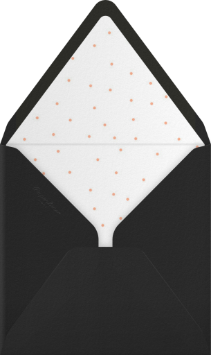 Drawn Halloween Characters Invitation Envelope