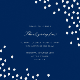 Ikat Dot (Save the Date) by Oscar de la Renta