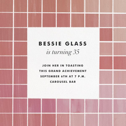 Chromatic (Photo) - Birthday Invitation by Kelly Wearstler - Back