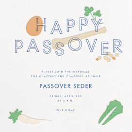 Modern Seder - Invitation by Paperless Post