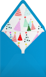 Party Hats - Ashley G Envelope