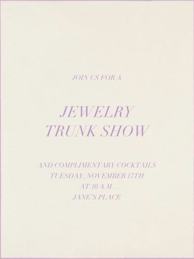 Edge Stain Cream - Business Event Invitation by Paperless Post