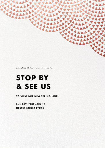 Savoy (Square) - Corporate Reception Invitation by Paperless Post