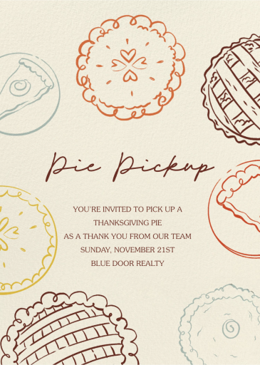 Pie in the Sky - Invitation by Paperless Post
