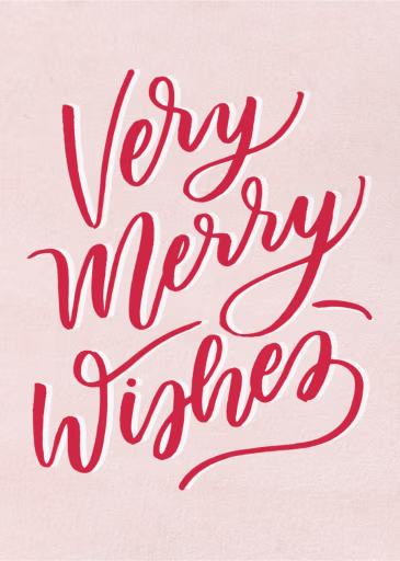 Merry Wishes - Christmas Card by 2021 Co.