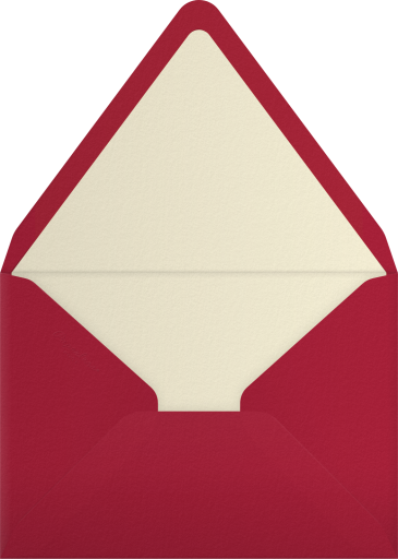 Forest Animal Friendsgiving Invitation Envelope