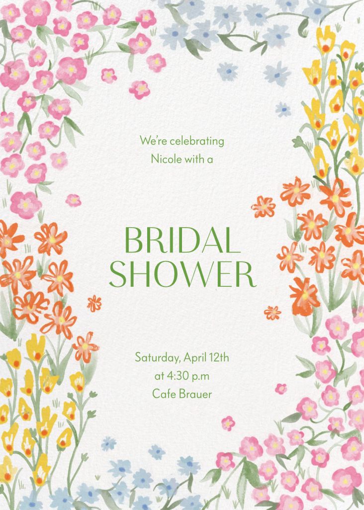 Growing Season Invitation